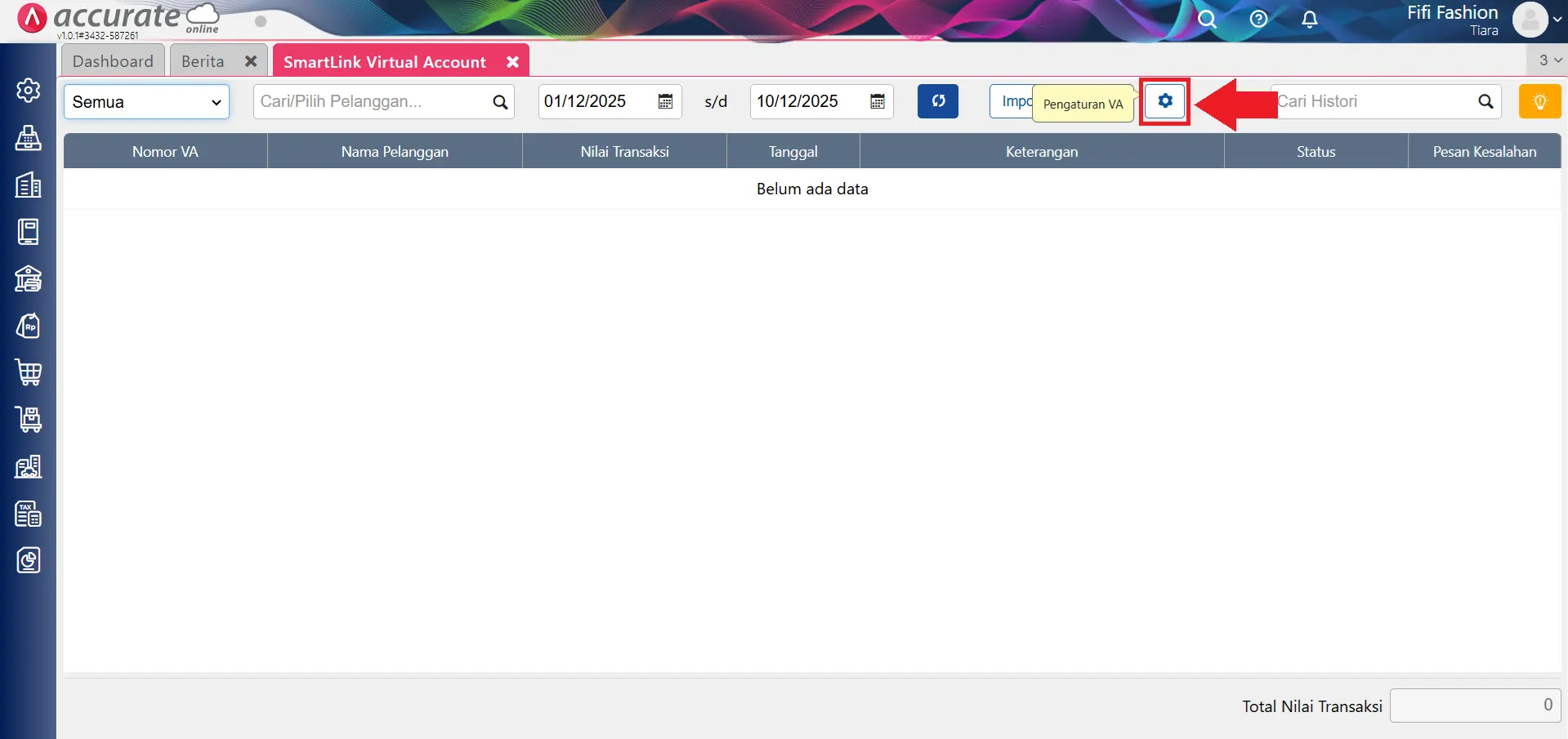 cara menggunakan VA BCA